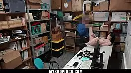 Dialogic-Provocative suspect ivy aura, caught stealing, wanna explain in mall office now?