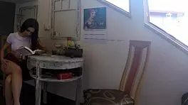 Hot tight pussy erasmus girl anna in a miniskirt no panties