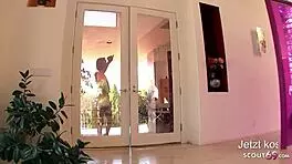 Real Sexy Teen 18+ Twins Dive Into Intense Lesbian Licking on Holiday Trip