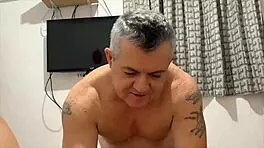 Fat Teen Plays To Cum With Old Man's Small Cock