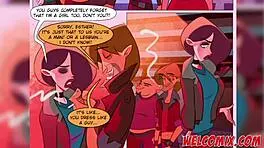 Oh, these delinquents are such perverts! They assfuck and blowjob teen 18+ anime girls in hardcore anal hentai