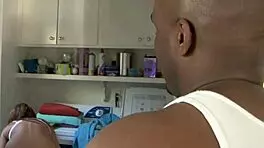 Black Stud Passionately Bangs Sexy White Babe Haley Sweet in Interracial Fuck Session