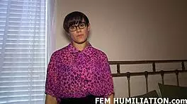 Training Virgin Ass With Big Toys In Panties