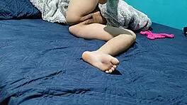 in bed with pregnant stepsister for intense fucking