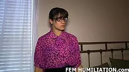 Training Virgin Ass With Big Toys In Panties