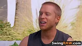 i had fun with my mature brunette freind in swing season 5 ep 3