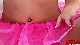 Is elaina raye horny with ripped nylons banging big tits?