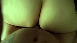 i fucked my girlfriend hard and gave her a creampie. her big ass bounced with that tattoo