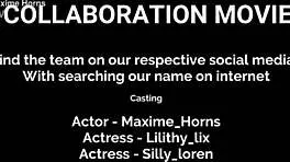 Intense Pegging Threesome with French Trans Girl Action.