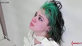 humiliated assylum teen 18+ gets ass pumped