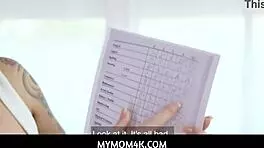 Mymom4k - Spanish Milf Stepmom Bianka Blue SEIZES PHONE in Sexy Clash