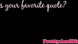 interviewed pornstar flashes her titties in bts footage