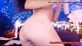 petite girlfriend gets naughty home alone