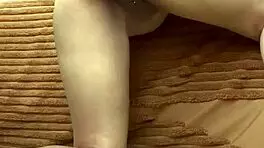 Filipina enjoys her toy