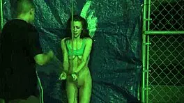 Anya Olsen's Only Desire: Rough Outdoor Public Romp With Cum On Panties