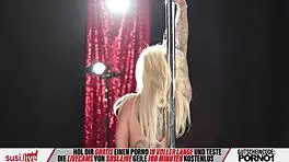 wenn das ihr chef wüsste blonde sexbombe zeigt ihre heißen moves