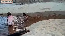 Hey, we fucked a stranger on the beach, left us both totally wrecked!