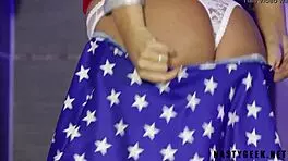 Horny Darth Vader Cosplays And Squirts On Wonder Woman's Face At Party