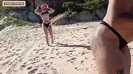 Hey, we fucked a stranger on the beach, left us both totally wrecked!