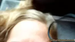 blonde les pov licking with masturbation fingering high definition