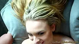 blonde les pov licking with masturbation fingering high definition