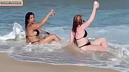 Hey, we fucked a stranger on the beach, left us both totally wrecked!