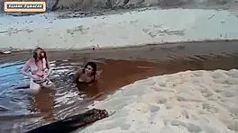 Hey, we fucked a stranger on the beach, left us both totally wrecked!