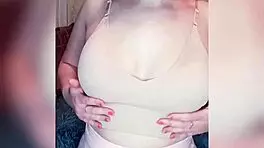 shy girl shows virgin body
