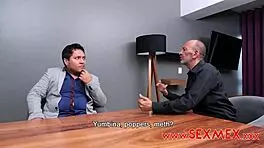 Slutty Girlfriend Gives Intense Blowjob With Perky Tits