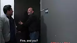 Slutty Girlfriend Gives Intense Blowjob With Perky Tits