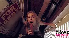 Blonde Teen Needs Money Fast