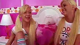 little laney and lil lexy in lesbian action with licking and fingering