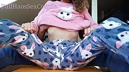 Step Brother Gropes Redhead Step Sister Loudly in Morning Chaos