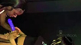 MajestyNasty and KashOfficials Heat Up the Club with a Wild Strap-On Show