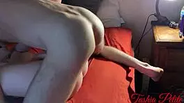 hey, wanna see a teen couple's hot fuck with oozing creampie in tight pussy?