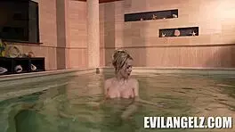 Florane Russell gapes anal with Darrell Deeps