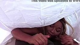 Nina Rivera Wakes Don Whoe With Sloppy Blowjob!