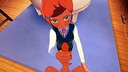 Ben Teen 18+ Hentai - Ben X Gween Part 3 Uncensored Screams For More!