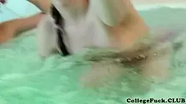 Emotional Lesbian Threesome With Aspen And Kveta