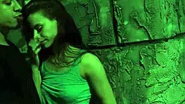 Ever seen a stranded teen riding and blowing cock?