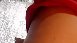 Viral Stepsister In Bathroom Masturbates While Undressing And Dancing. She Shows Her Horny Pussy And Big Ass In Real Amateur Video.