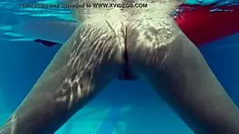 underwater hungarian teen 18+ kittina clairette shines in bikini scene