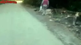 Brazilian Slum Girl Gets Assfucked and Cummed On