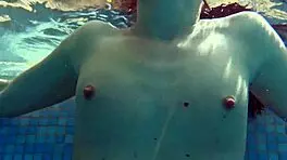 underwater hungarian teen 18+ kittina clairette shines in bikini scene