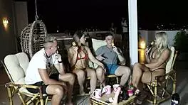 Brazilian Swingers Share Wild Moments in Sheer Red