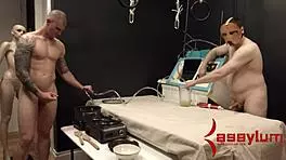 Bondage Slut Drooling During Rough Anal Domination Play