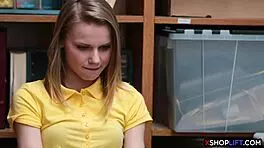 russian slender teen, did you get punished with a fuck for shoplifting?