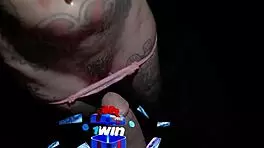 fucking this tattooed slut in anal and cowgirl positions.