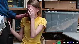 russian slender teen, did you get punished with a fuck for shoplifting?