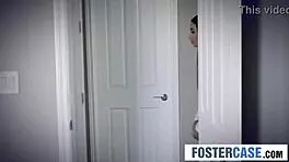 huge tits milf and husband tempt teen for taboo 3-way